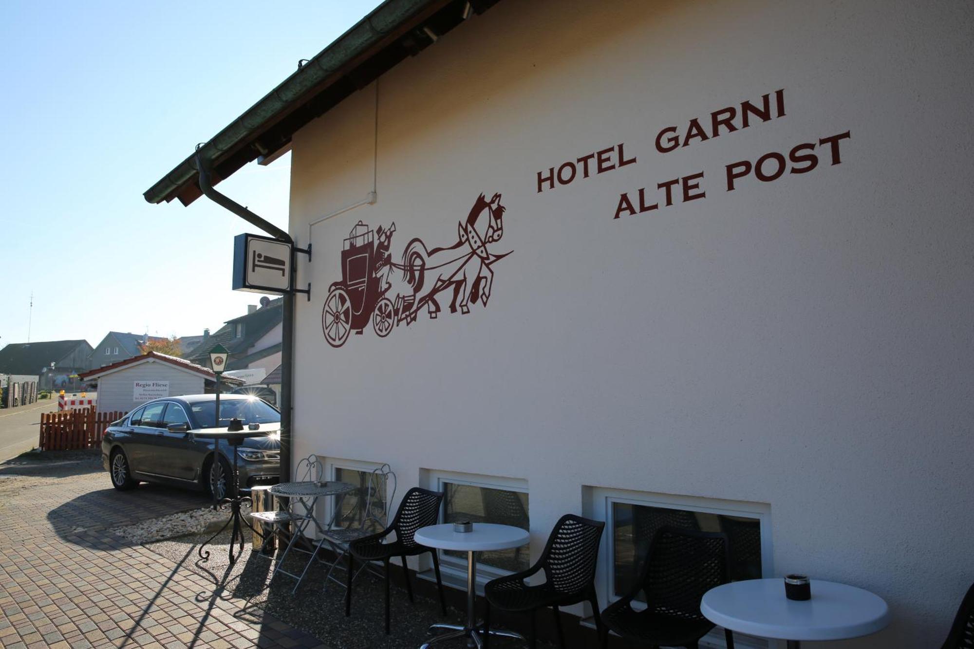 Hotel Garni Alte Post Schallbach 外观 照片