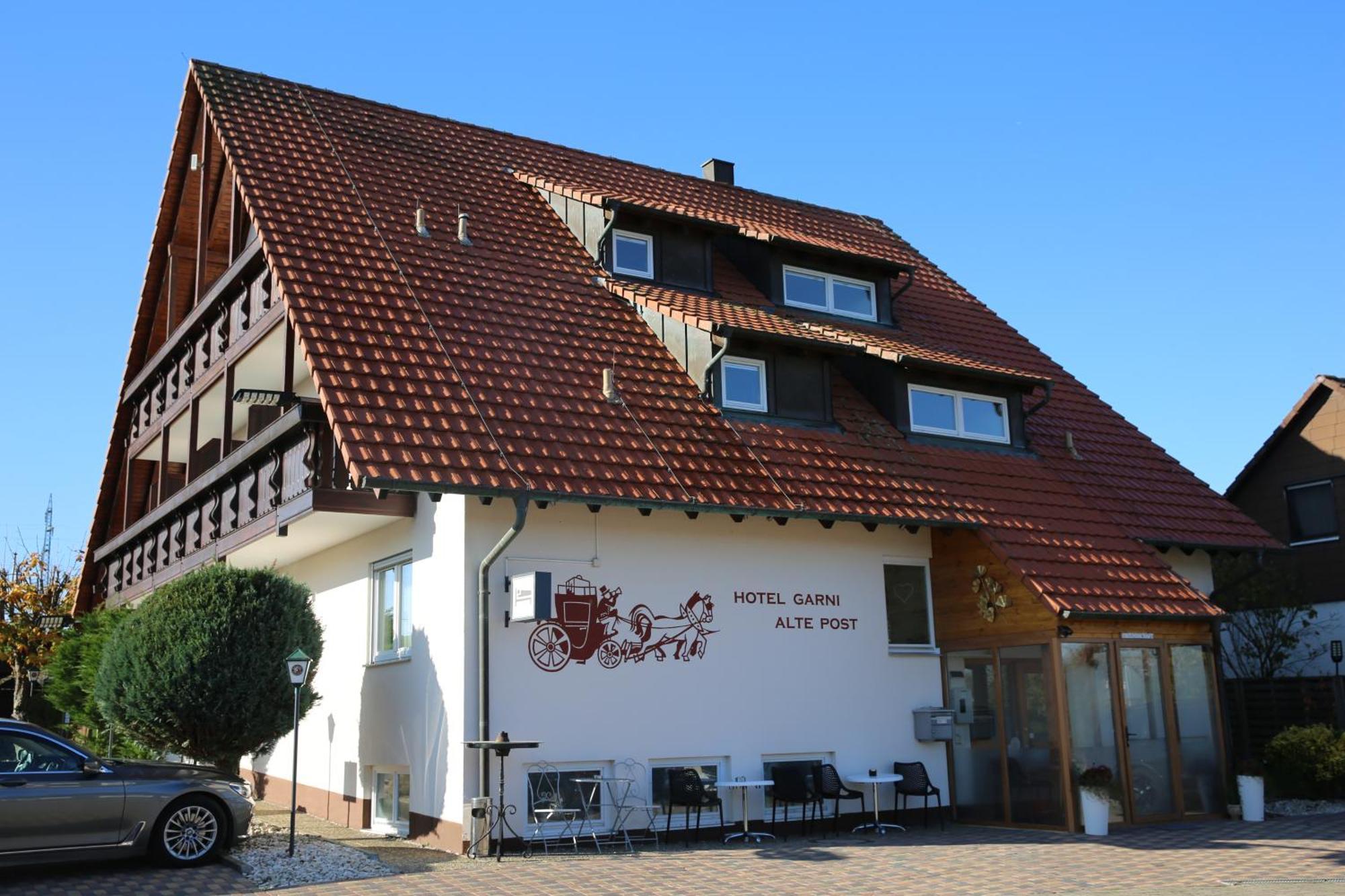 Hotel Garni Alte Post Schallbach 外观 照片