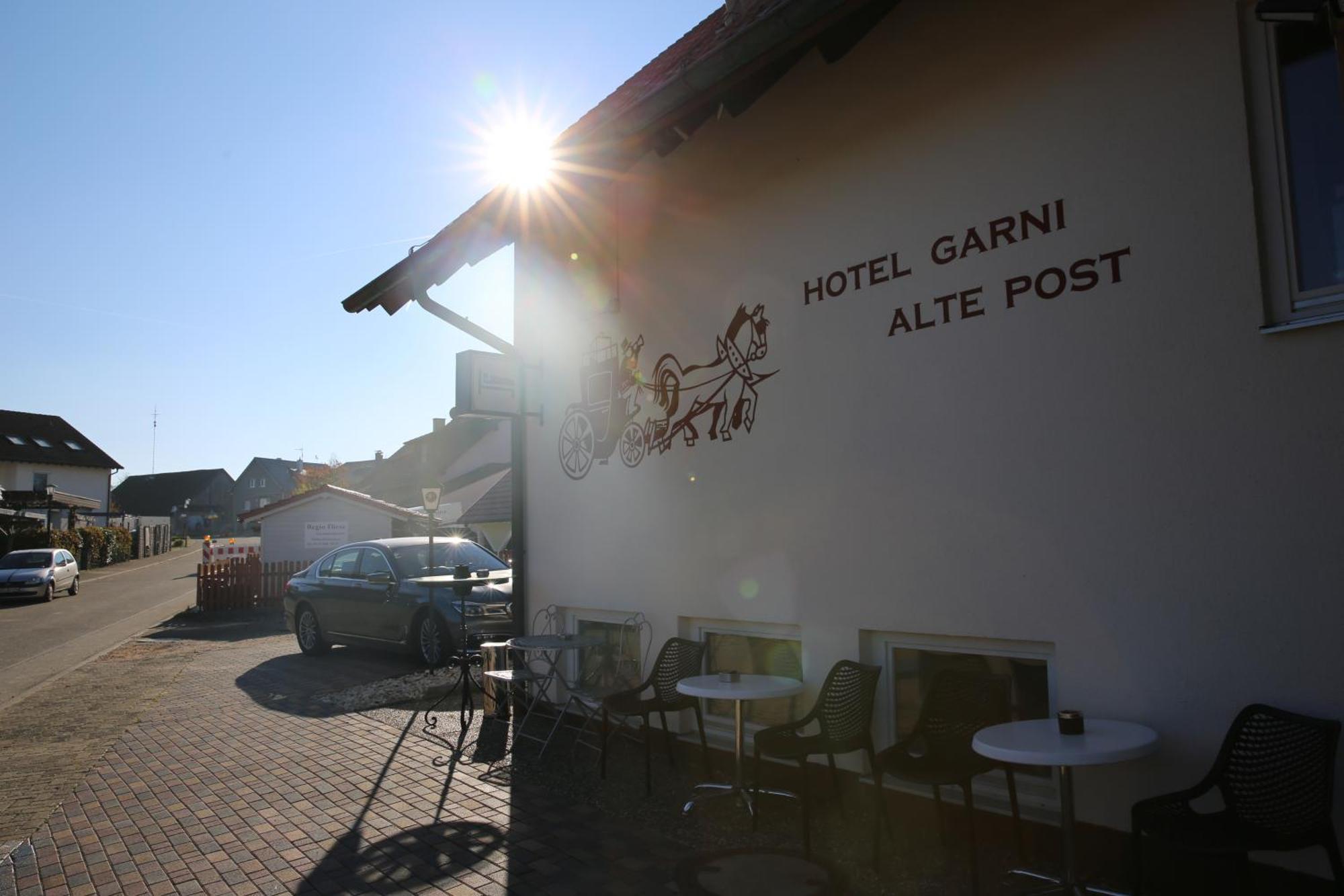 Hotel Garni Alte Post Schallbach 外观 照片