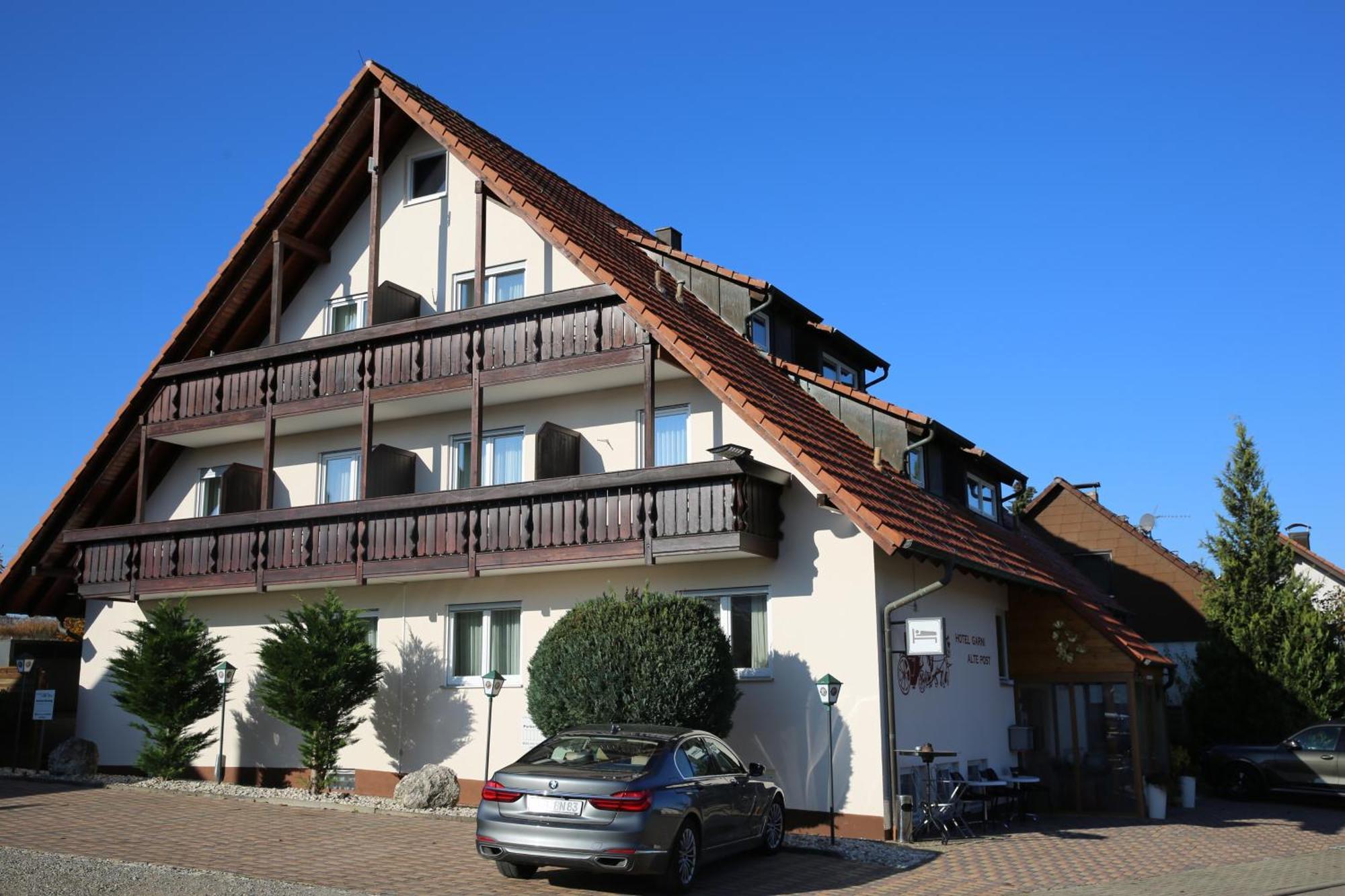Hotel Garni Alte Post Schallbach 外观 照片